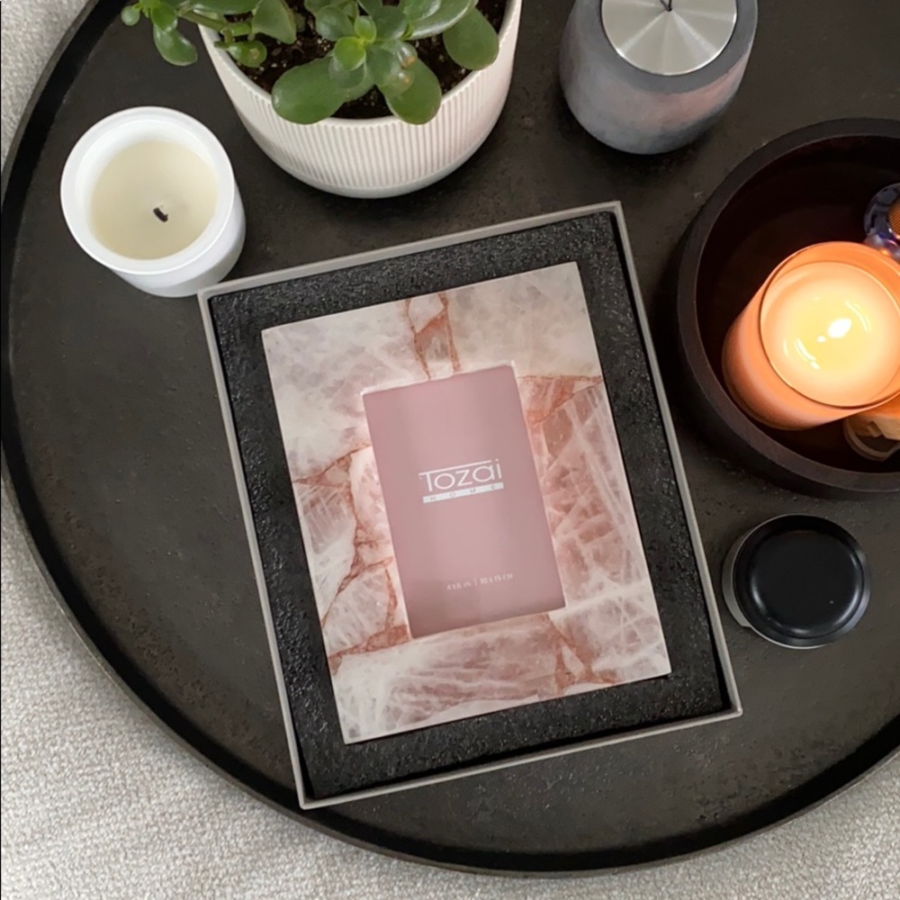 Pink Quartz 4x6 Frame by Tozai